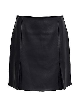 Hermès Hermès Mini Skirt in Black Leather (view 1)