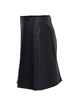 Hermès Hermès Mini Skirt in Black Leather (view 2)