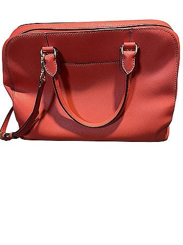 Michael Kors Leather Satchel (view 2)