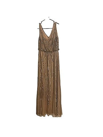 Adrianna Papell Sequin Gown Cocktail Dress (view 2)