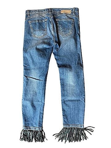 Pinko Distressed Fringe Jeans Jeans (view 2)