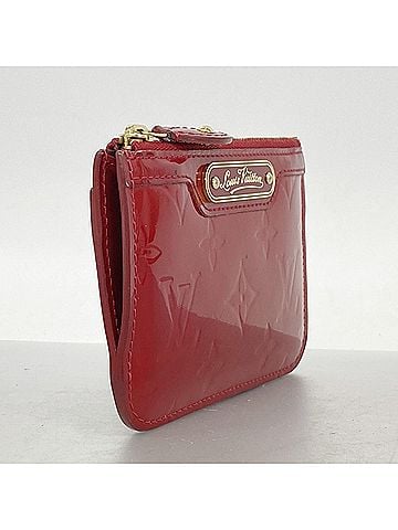 Louis Vuitton Louis Vuitton Vernis Pochette Clé NM Wallet/Coin Case M93559 Pomme d'Amour Women's OP011785 (view 2)