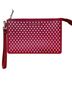 Michael Kors Red Leather Clutch One size - photo 1