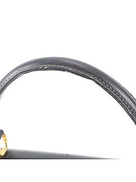 Gucci Vintage Gucci Lady Lock Leather Handbag Tote Bag, Black, Brand Name, Women's (view 2)
