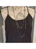 Alya Print Black White Tank Top Size M - photo 4