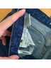 GRLFRND Solid Blue Jeans Size 26 waist - photo 4