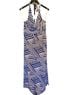 MSK Stripes Blue White Casual Dress Size M - photo 2