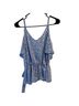 Sienna Sky Floral Blue Tank Top Size M - photo 2