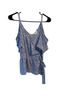 Sienna Sky Floral Blue Tank Top Size M - photo 1