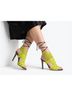 Vicenza Multi Color Black Green Heels Size 7 - photo 9