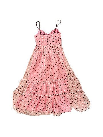 Betsey Johnson Foil-Printed Tiered Sweetheart Cocktail Dress (view 2)