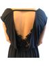 ASOS Solid Black Casual Dress Size 0 (petite) - photo 2