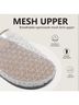 Fashion 100% Mesh Silver Mule/Clog Size 9 - photo 4