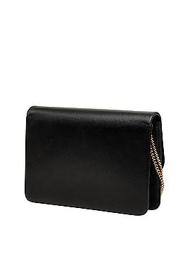 Christian Dior Christian Dior Dior Crossbody Chain Shoulder Bag, Black Leather, Women's (view 2)
