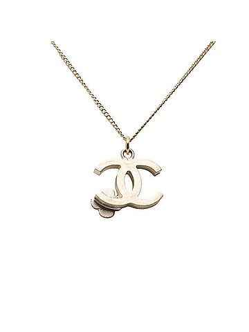 Chanel Chanel Coco Mark Camellia Necklace Pendant Gold Plated Women's CHANEL (view 2)