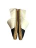 Tory Burch White Black Flats Size 8 1/2 - photo 2