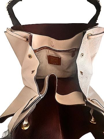 Coach Leather Tote (view 2)