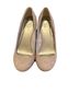 Fergalicious Brown Wedges Size 7 - photo 1