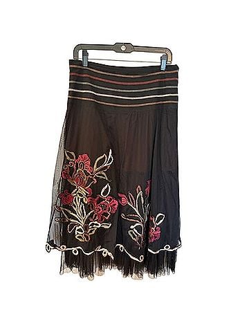 Basil and Maude Casual Skirt (view 1)