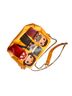 Pop Yellow Leather Crossbody Bag One size - photo 1