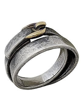 Hermès Hermes Double True Ring, Sterling Silver 925/750, Women's Ring (view 1)