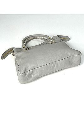 Balenciaga Balenciaga Classic Metallic Edge City 2-Way Leather Bag, Grey, 390149, Women's (view 2)