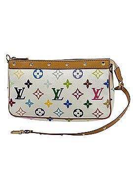 Louis Vuitton Louis Vuitton Pochette Accessoires Studded Makeup Accessory Pouch Monogram Multicolor Blanc (White) M92649 Women's (view 1)