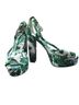 Aldo Floral Multi Color Heels Size 6 1/2 - photo 1