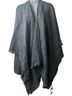 Rag & Bone Stripes Black Gray Coat One size - photo 1