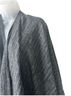 Rag & Bone Stripes Black Gray Coat One size - photo 2