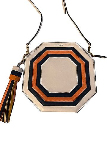 Tory Burch Geo Octagon Leather Crossbody Bag (view 1)