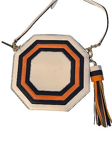 Tory Burch Geo Octagon Leather Crossbody Bag (view 2)