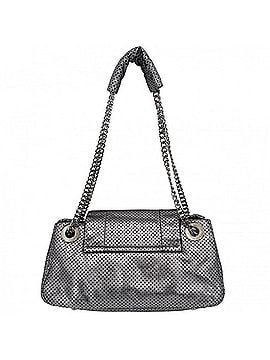 Chanel Chanel Women's Perforated Shoulder Bag, Size 2.55, Turnlock Closure, Leather, Silver, Silver x Gold Hardware (view 2)