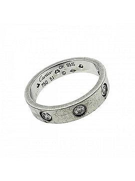 Cartier Cartier Love Ring for Women, 8-Diamond, 18K White Gold (Au750), Approx. 4.5g, Item No. B4050651 (view 1)