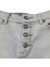 Roxy 100% Cotton Solid Blue Denim Shorts Size 24 waist - photo 5