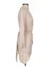 Reborn 100% Polyester Tan Reborn Long Sleeve Blouse Size S - photo 3