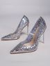 Azalea Wang Silver Heels Size 8 - photo 4