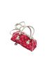 Northcrest Floral Red White Leather Tote One size - photo 1
