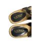 Ralph Lauren 100% Leather Black Sandals Size 8 1/2 - photo 3