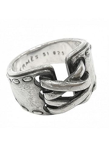 Hermès Hermes women's ring, Mexico style, accessory, jewelry, small item, HERMES 925 sterling silver, approximately 7.9g (view 1)