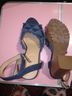Comfort Plaid Blue Heels Size 10 - photo 5