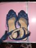 Comfort Plaid Blue Heels Size 10 - photo 9