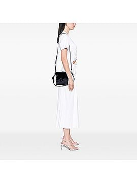 Prada Patent Leather Turnlock Satchel (view 2)