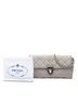 Prada 100% Nylon Gray Impuntu Tessuto Chain Crossbody One size - photo 7