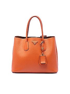 Prada Medium Saffiano Cuir Double Handle Satchel (view 1)