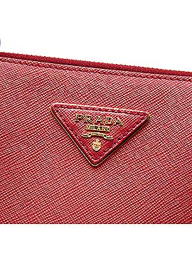 Prada Large Saffiano Lux Galleria Double Zip Tote (view 2)