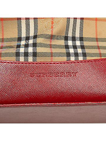 Burberry Haymarket Check Canvas Tote (view 2)