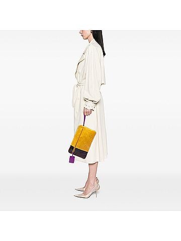 Bottega Veneta Multicolor Nappa Intrecciato Clutch (view 2)