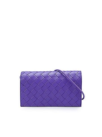 Bottega Veneta Nappa Intrecciato Wallet On Strap (view 1)