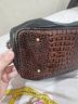 Brahmin 100% Leather Black Brown Leather Hobo One size - photo 6